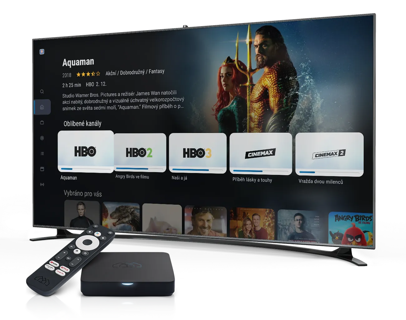 SledovanieTV na televízore a set-top boxe